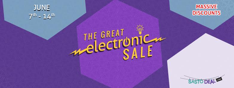 Sastodeal the great electronic sale