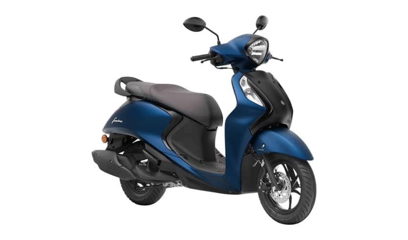 Yamaha Fascino 125 FI Dark Matt Blue Color