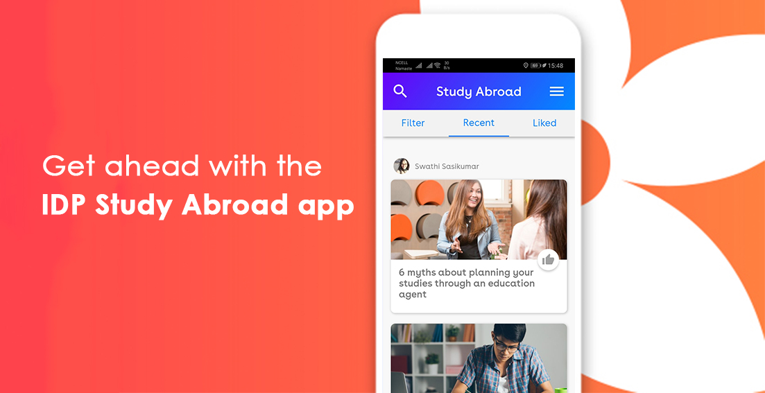 idp study abroad app