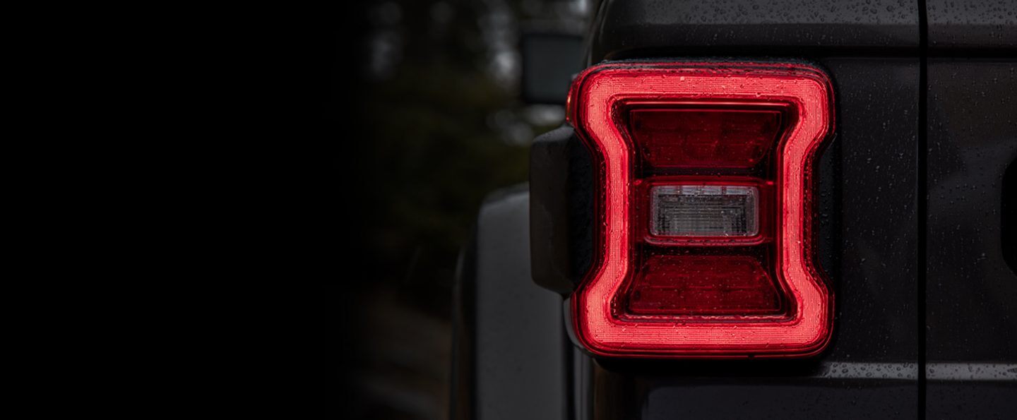 Unique LED Taillight in Jeep Wrangler