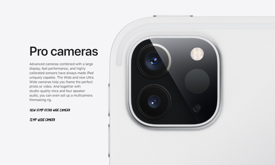 iPad Pro 2020 Camera