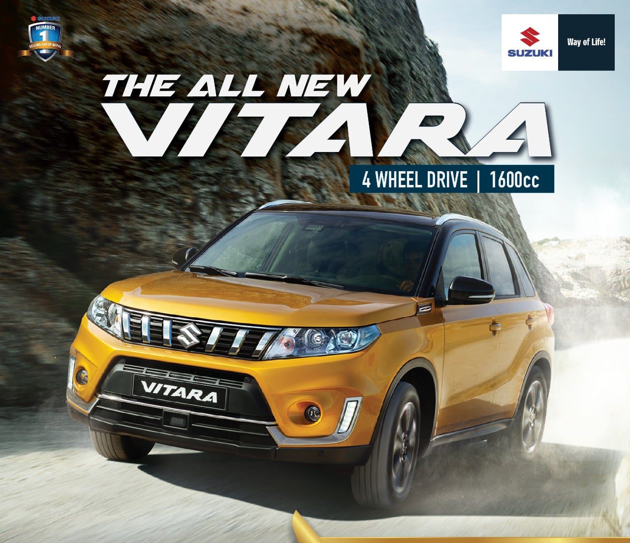Suzuki Vitara Bookings Open in Nepal