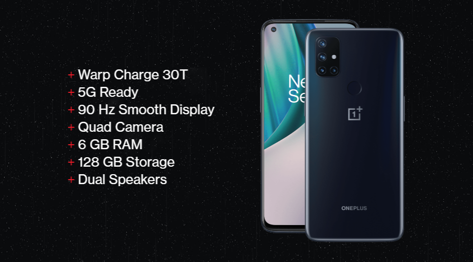 OnePlus Nord 100 5G Features