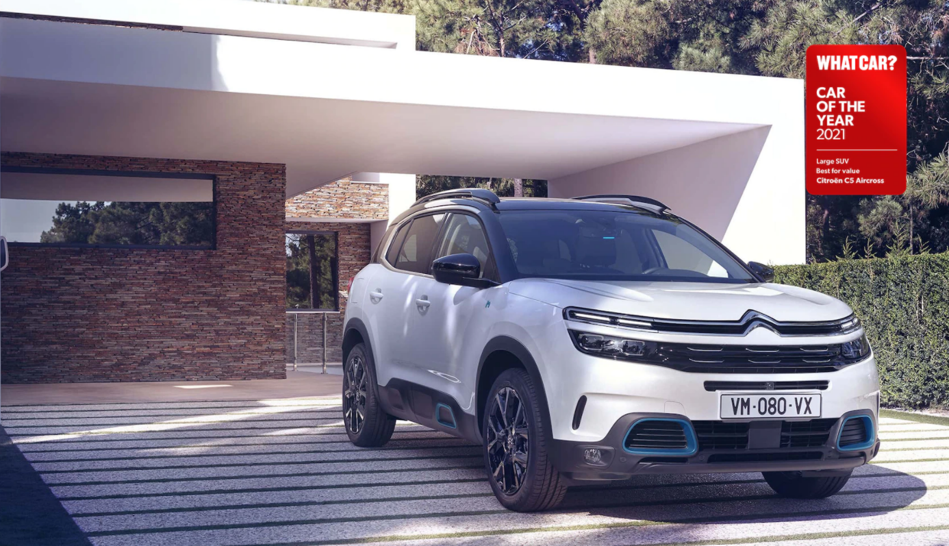 Front Styling in Citroen C5 Aircross 