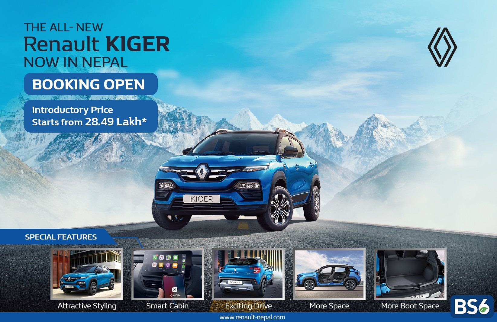 Renault Kiger Now in Nepal