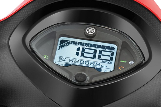 Yamaha Fascino Hybrid - New Digital Meter