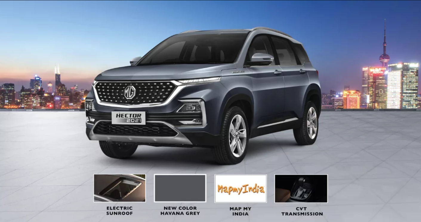 MG Hector Shine - Havana Grey