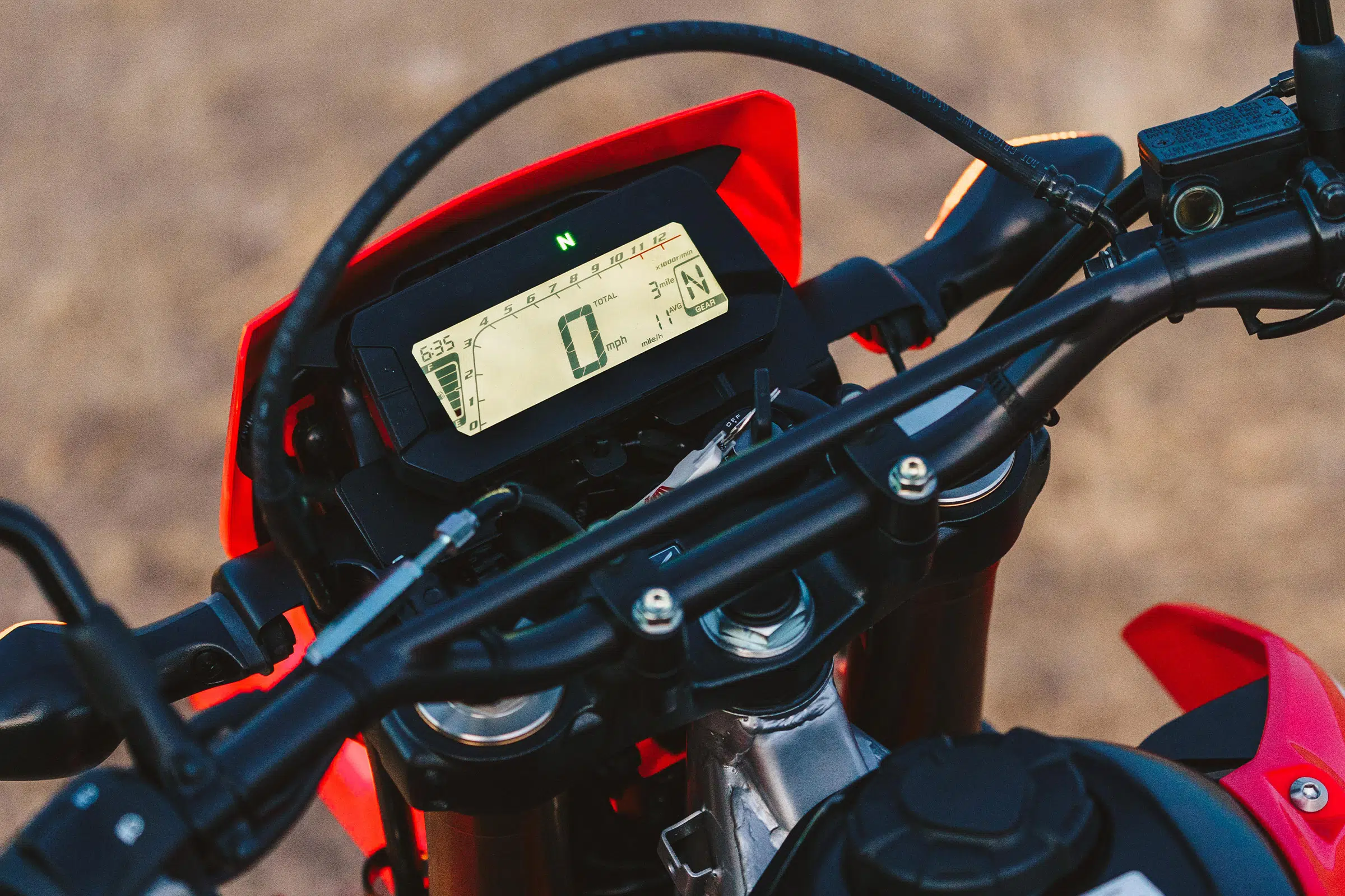 Honda CRF300L - New LCD Meter