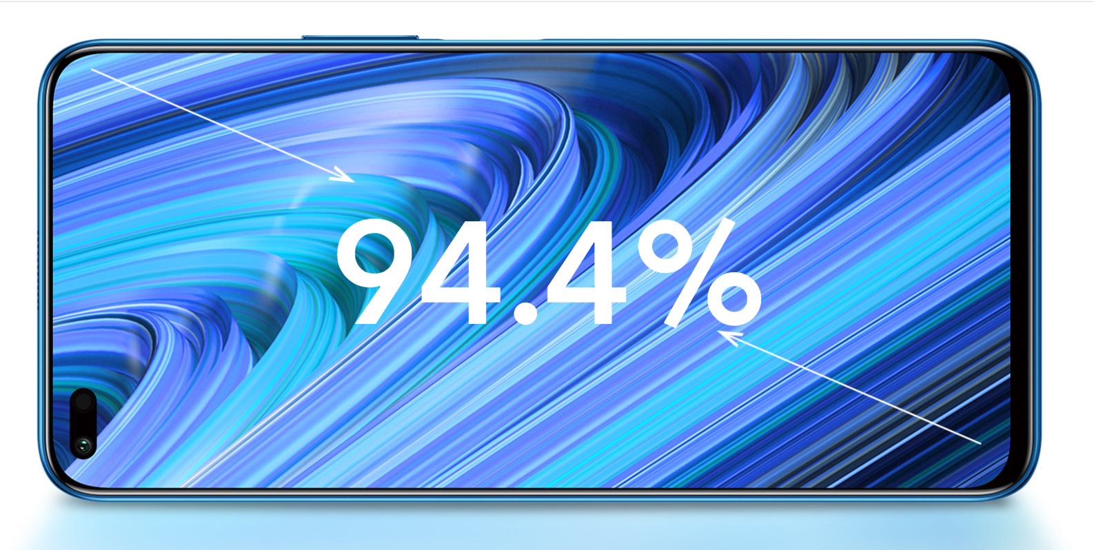 6.67-inch Display with 94.4% screen-to-body ratio