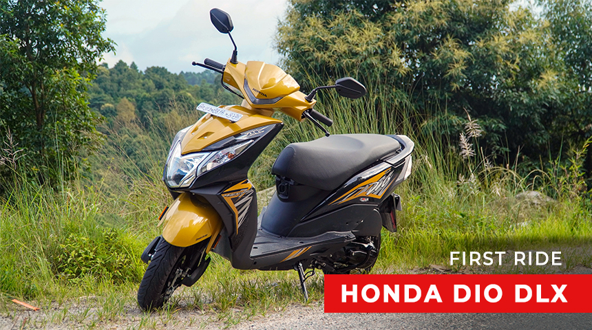 Honda Dio DLX First Ride
