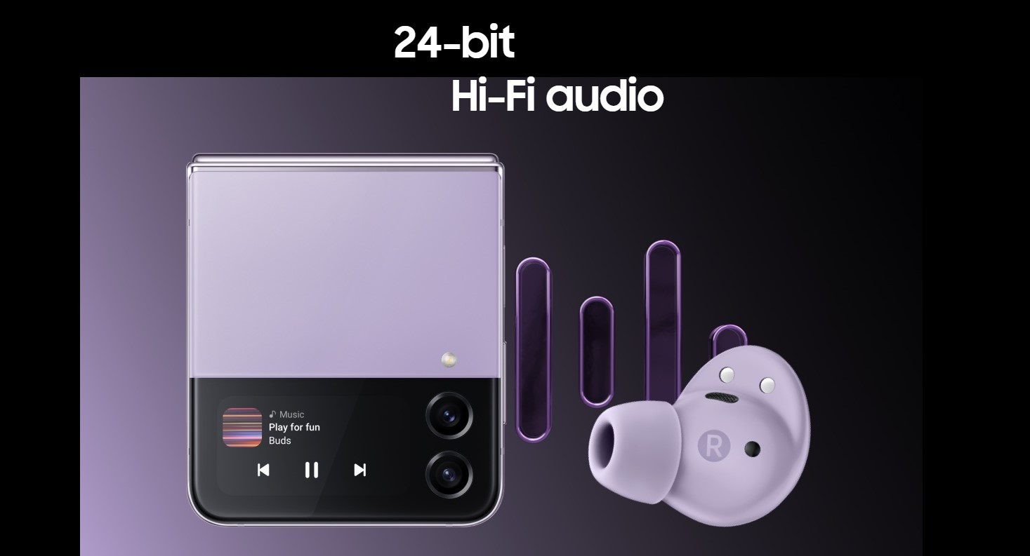 Samsung Galaxy Buds 2 Pro - 24-bit Hi-Fi Audio