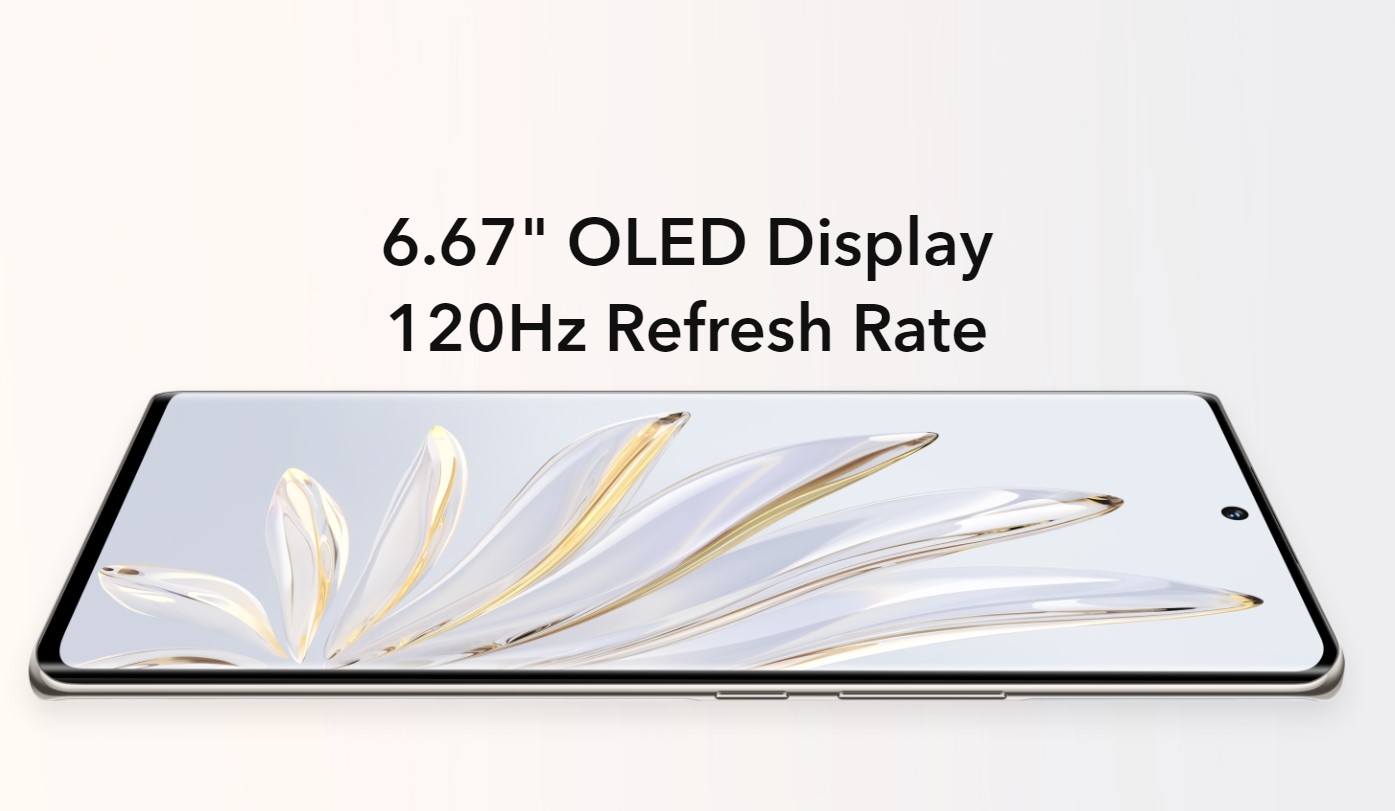 120Hz 6.67-inch OLED display