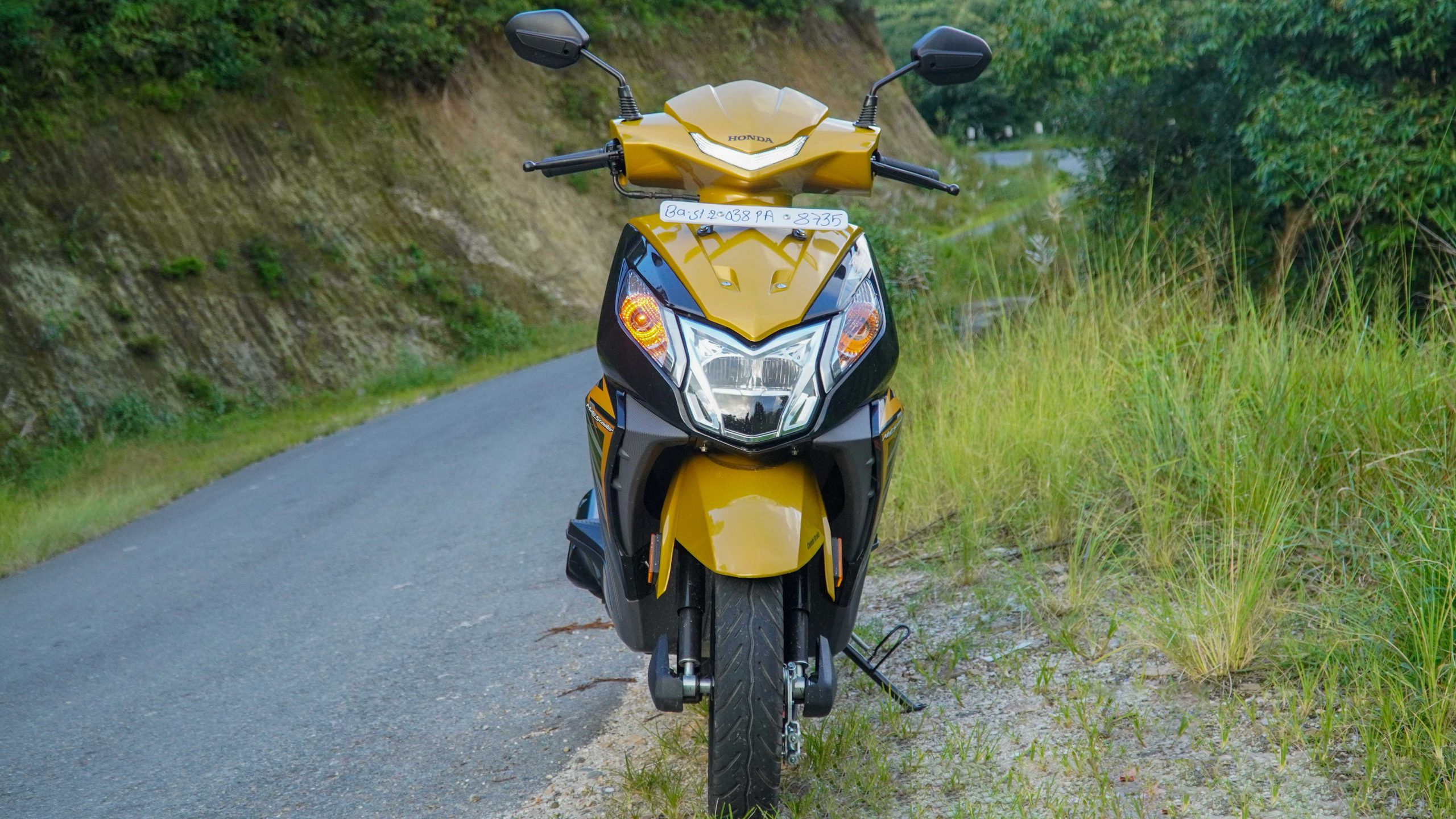 Front Styling in Honda Dio