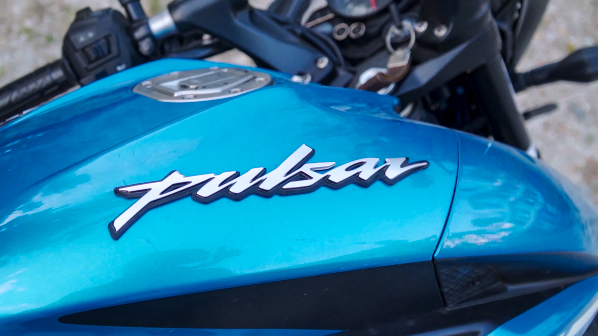 Pulsar Logo in Bajaj Pulsar NS 125