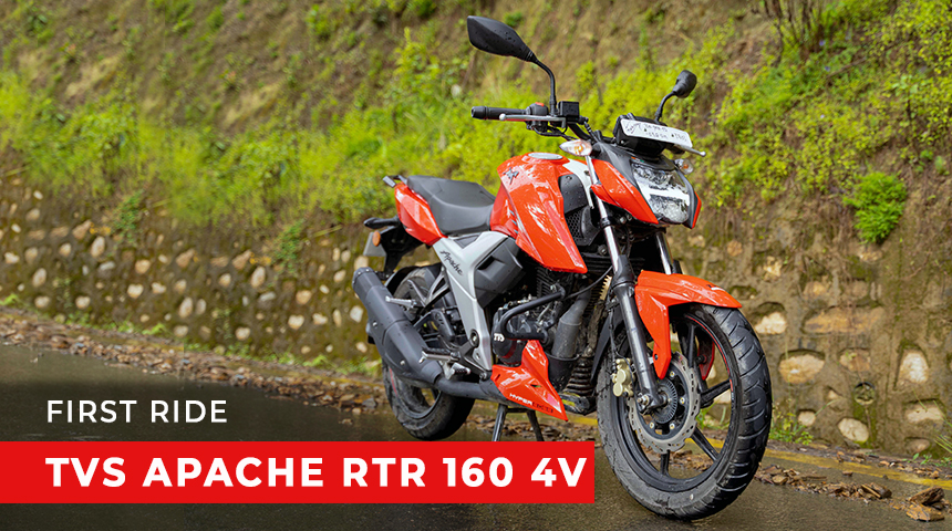 TVS Apache RTR 160 4V First Ride