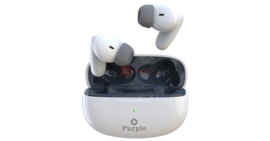 Purple PEB-004 Earbuds