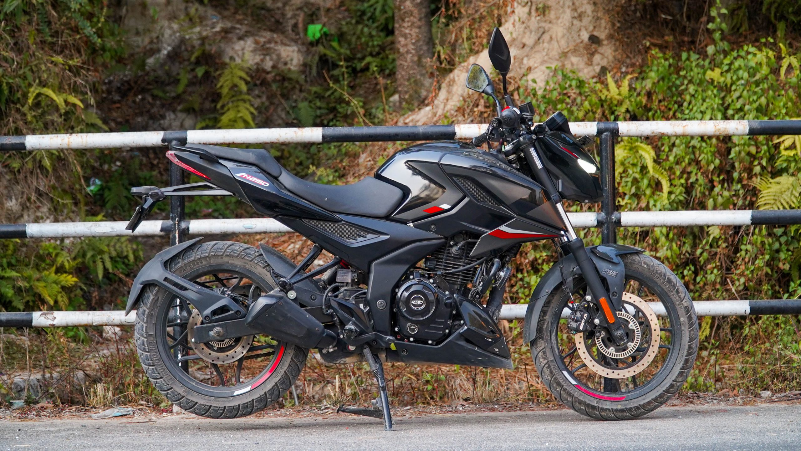 Side Profile in Bajaj Pulsar N250