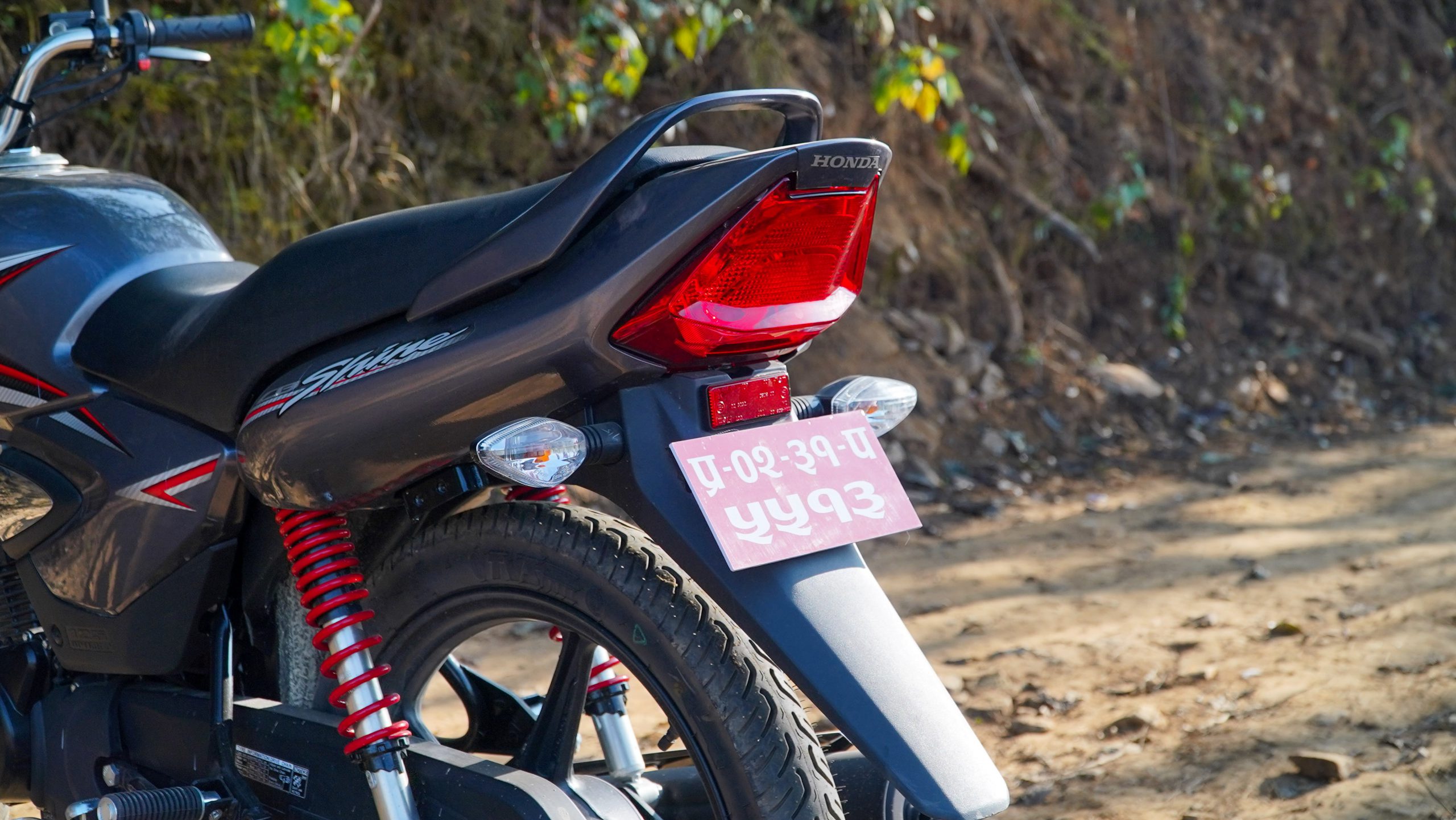 Rear Styling in Honda Shine 125