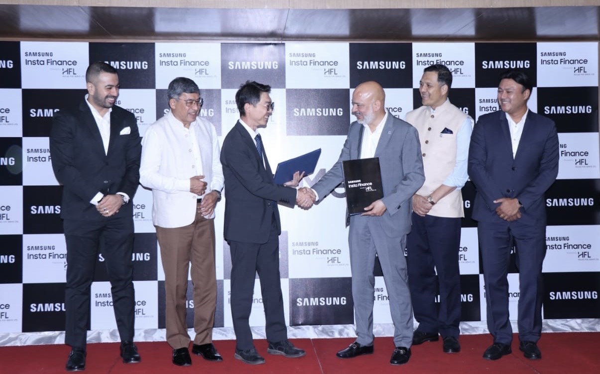 Samsung Nepal partners with Hulas Fin Serve Ltd. for Insta Finance