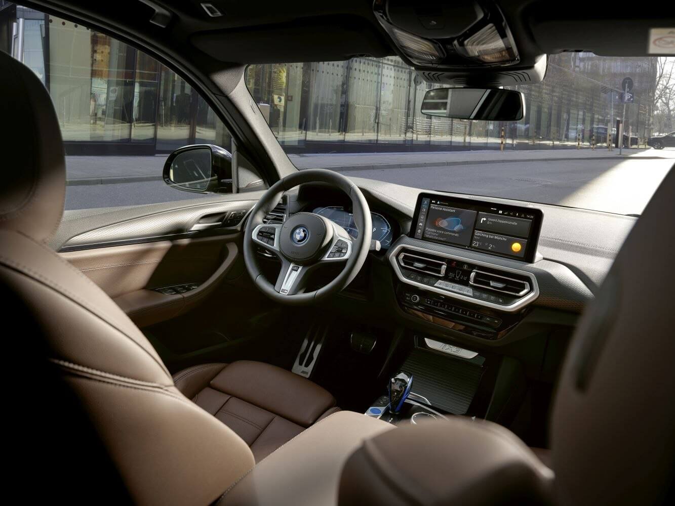 Interior in BMW iX3