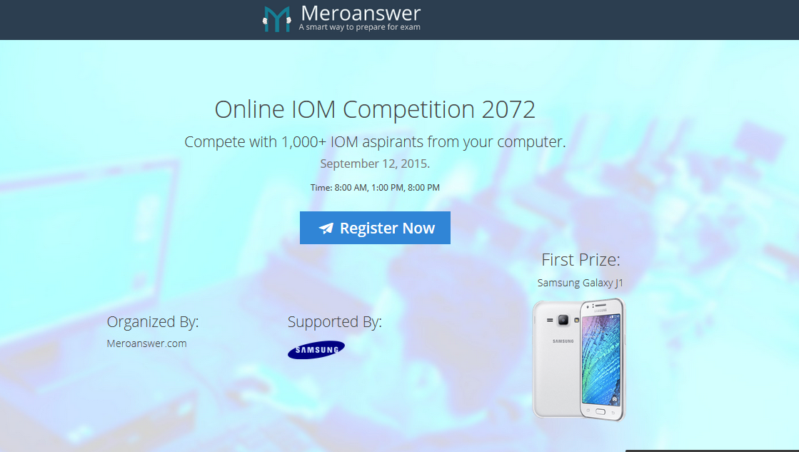 MeroAnswer Announces Online IOM Competition 2072
