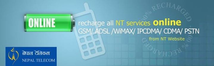 Nepal Telecom Introduces Online Recharge using NT Recharge Card