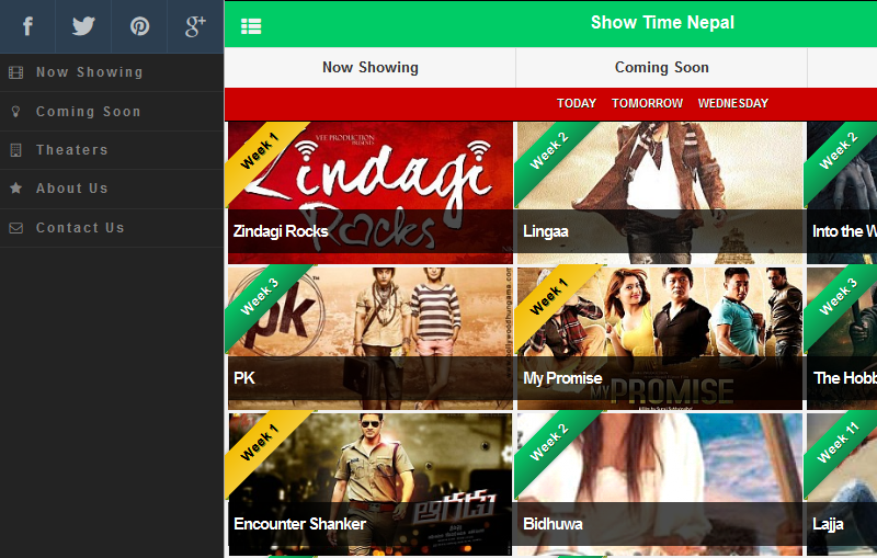 Show Time Nepal – Get Show Time Detail of Movies in Different Cinema Halls