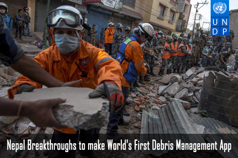 Nepal Breakthroughs to make World’s First Debris Management App