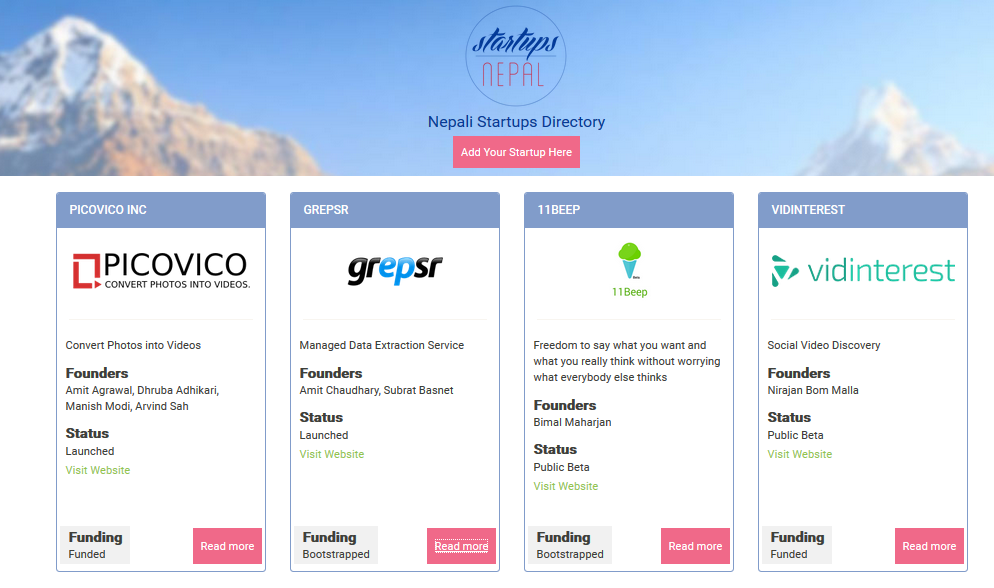 StartupsinNepal.com – A Nepali Startups Directory worth Getting Listed On