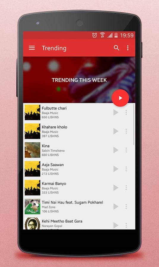 Lishn.com, the First Nepali Music Streaming Website Launches its Android App Today