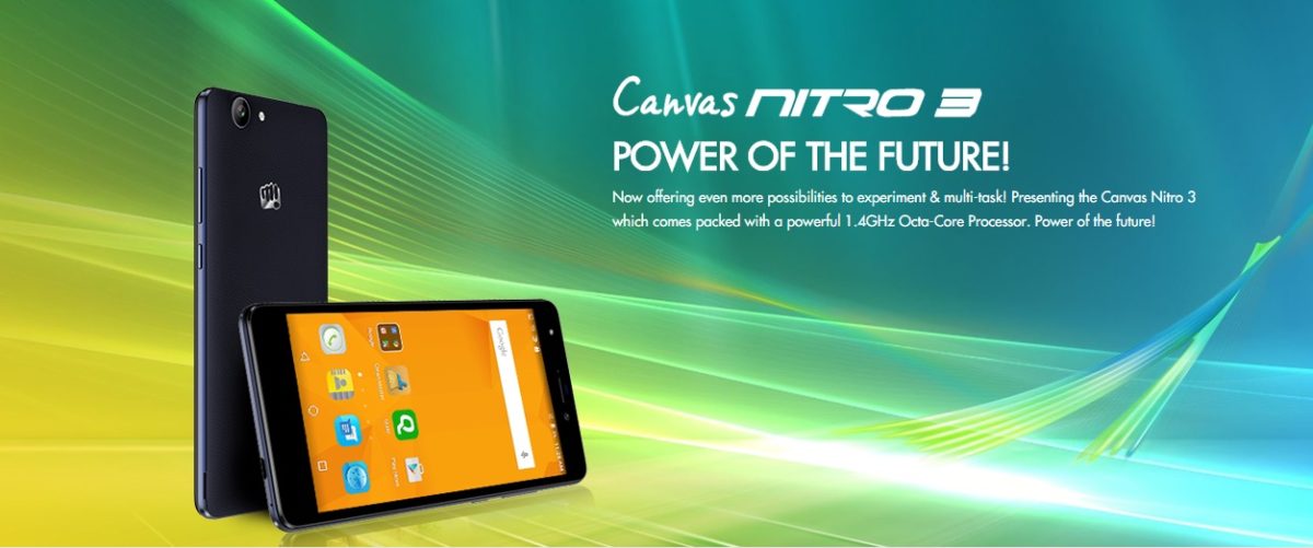 Micromax Canvas Nitro 3 Launched in Nepal; Price and Specifications