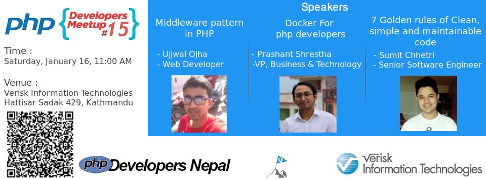 PHP Developers Meetup #15 on 16th January, 2016