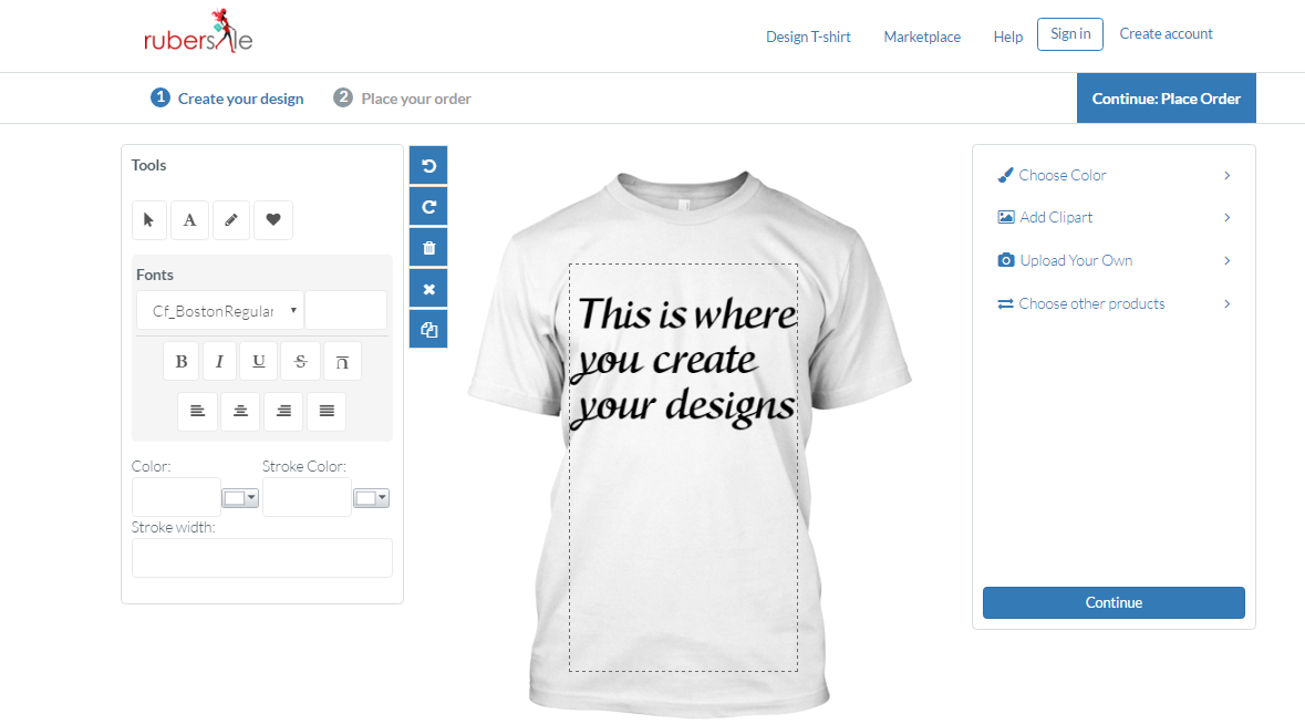 Wear your own designs with RuberSale, a new Nepali startup to help you create custom T-shirt designs