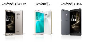 Asus's Zenfone 3 Line-up