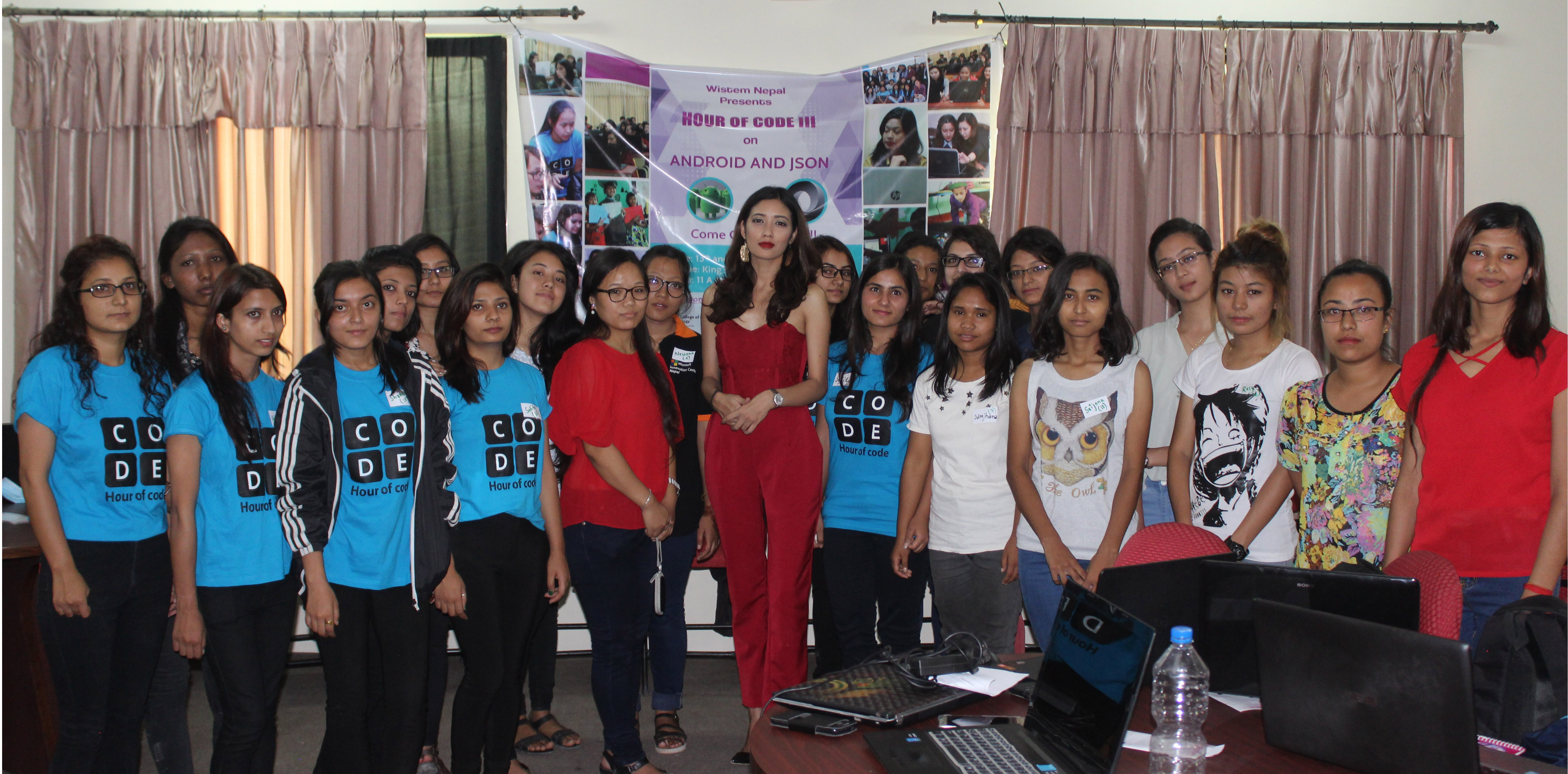 Hour of Code III – Android app development workshop for girls conducted successfully by WiSTEM