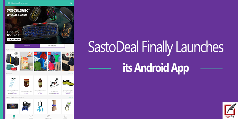 SastoDeal Finally Launches its Official Android App
