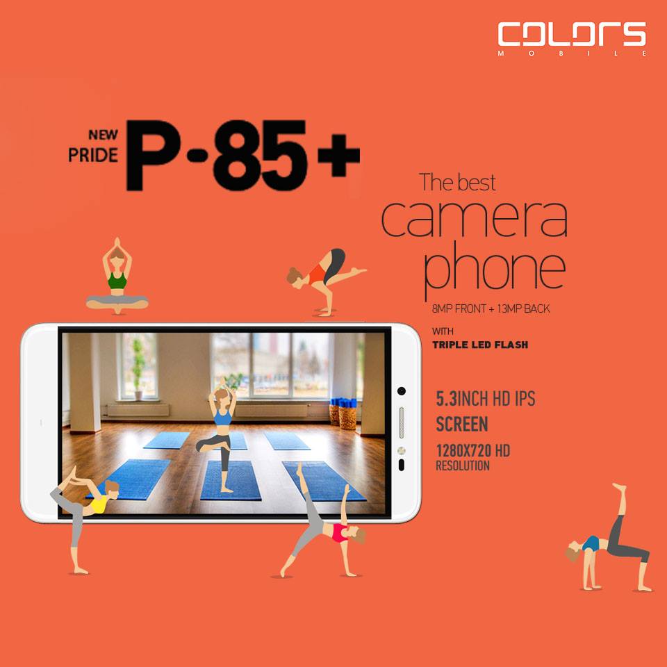 Colors Mobile Launches Two Budget Oriented Smartphones, P-85 and P-85+ in Nepal