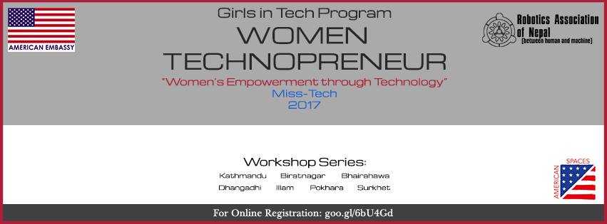 Miss-Tech Announces “Women Technopreneur” – A 5-day Technical Workshop Series for Girls