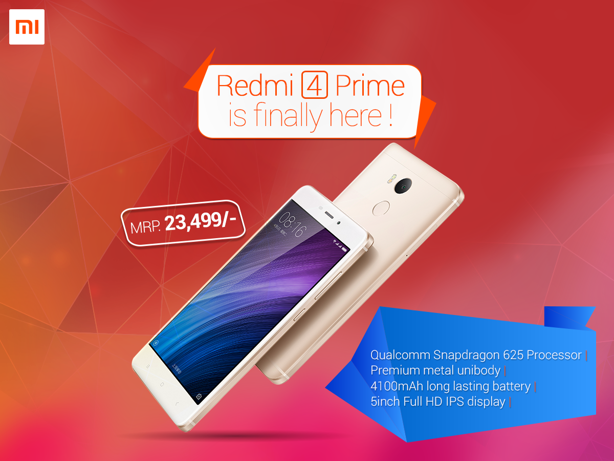 Xiaomi Redmi 4 Prime Launched in Nepal Today!