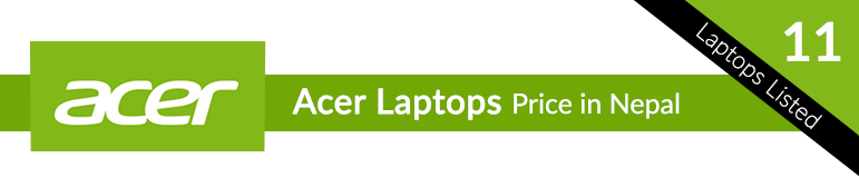 Acer Laptops Price in Nepal 