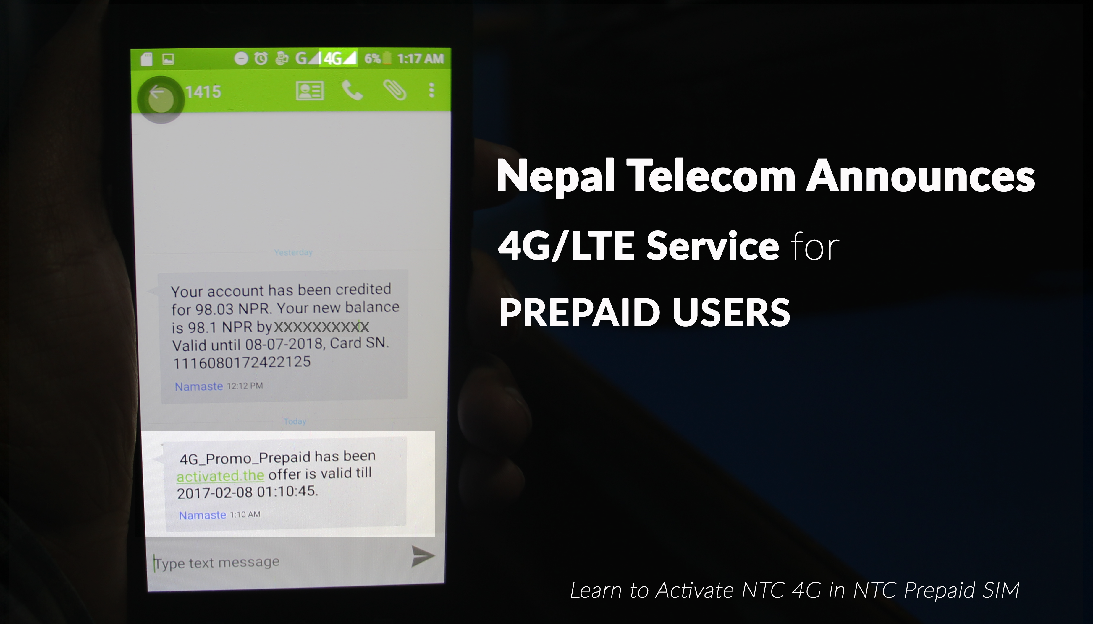 ntc 4g for prepaid users
