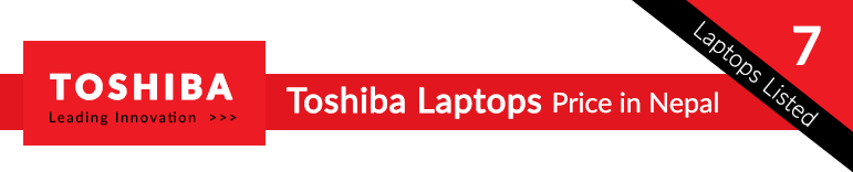toshiba laptops price in nepal list