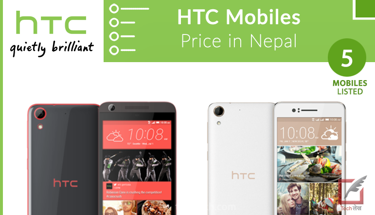 HTC Mobiles Price in Nepal | 2018
