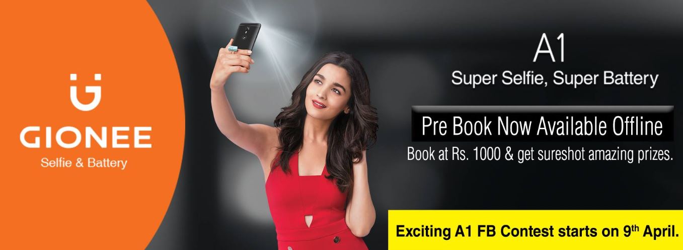 Gionee A1 Now Available For Offline Pre-Booking in Nepal