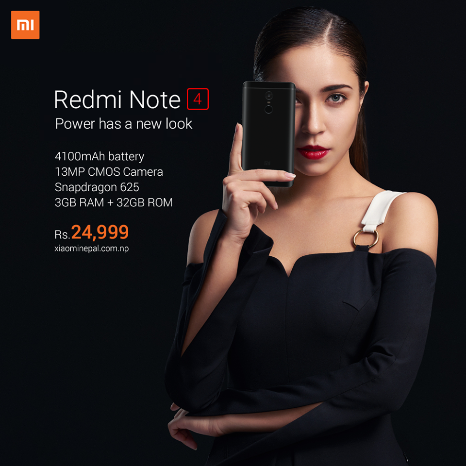 Xiaomi Redmi Note 4 With Snapdragon 625 Now Available in Nepal