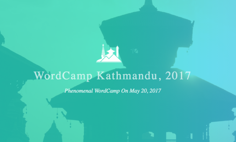 WordCamp Kathmandu 2017 – Just a Day Away!