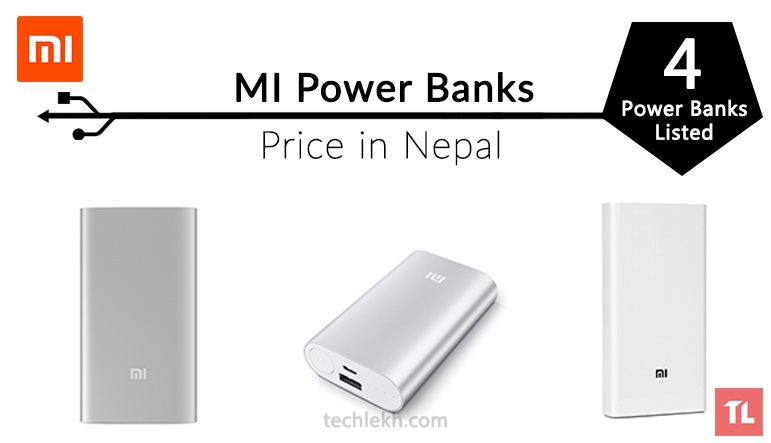 Mi Power Banks Price List in Nepal | 2017
