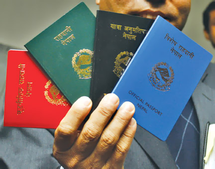 Five Million Nepalis Own Machine Readable Passports