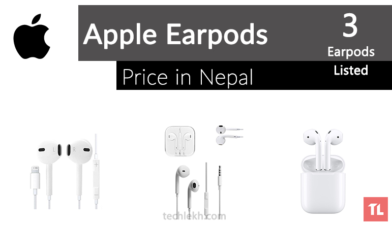 Apple EarPods and AirPods in Nepal