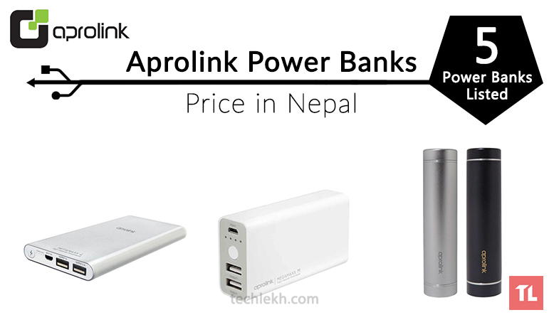 aprolink power bank price in nepal
